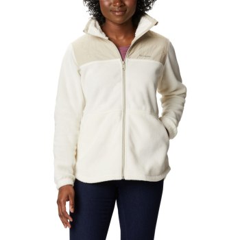 Columbia Sawyer Rapids Overlay Full Zip Fleece, Chamarras Kaki Para Mujer | 982167-VGO